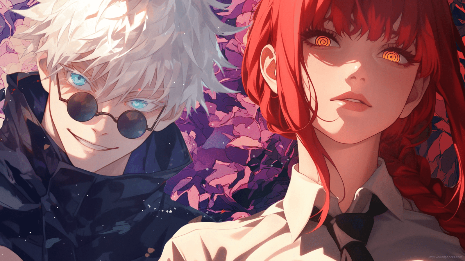 Gojo and Makima Wallpaper