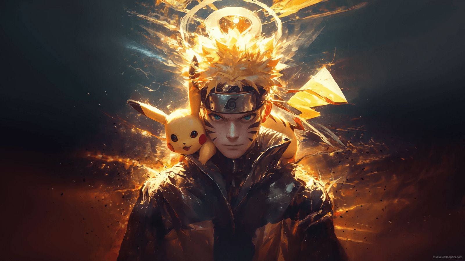 Naruto and Pikachu Wallpaper - Best Anime Wallpapers